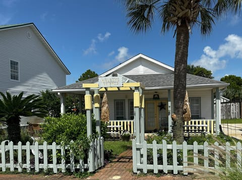 Front of the house.