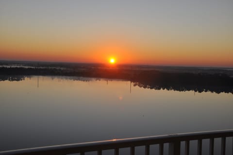 Enjoy Sunrise from Living Room Balcony