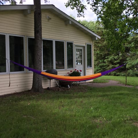 Great place to hang your hammock (sorry only trees provided byob hammock!)