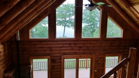 View to the lake from Loft Bedroom