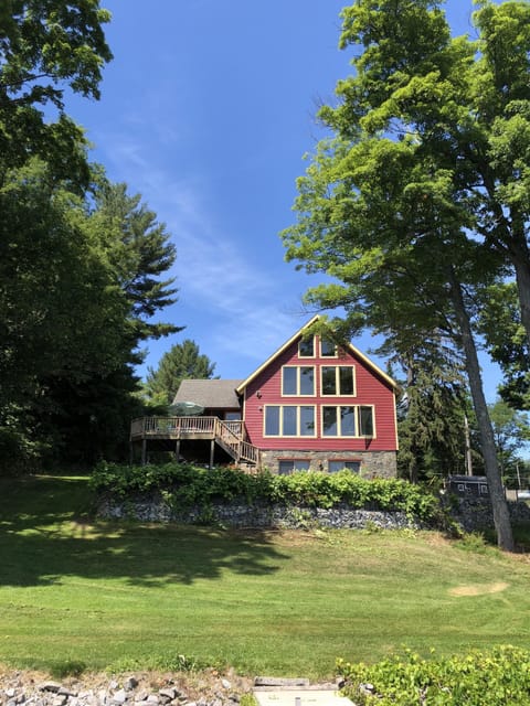 View from the lake