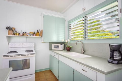 OS Kitchen - Old style kitchen with an Island cabinet/counter.