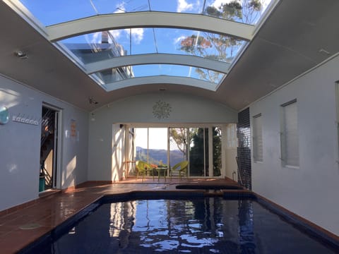 Indoor heated swimming pool and spa