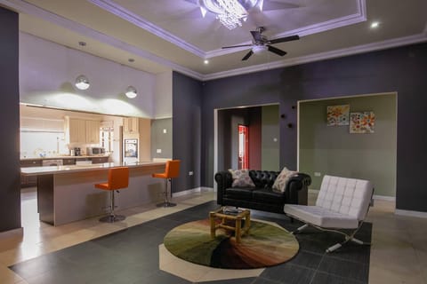 Large Open Floor Plan Family Area