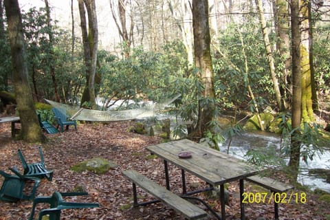 pic-nic creek  area- Nat`l. park across creek