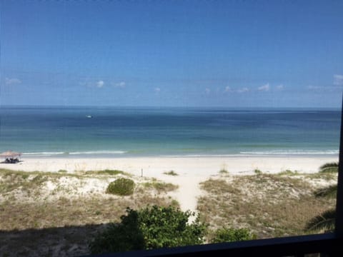 On the beach, beach towels