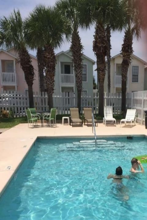 One of 2 resort pools, just steps from our beach house.