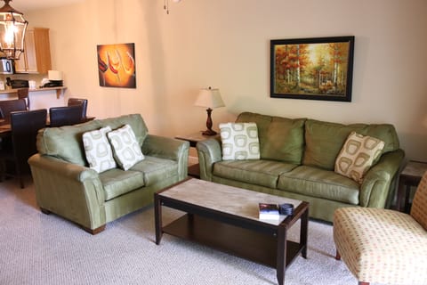 TV, DVD player, foosball, table tennis