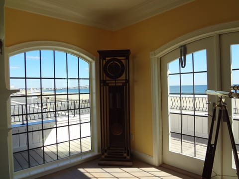 On the beach and a stunning view from every room