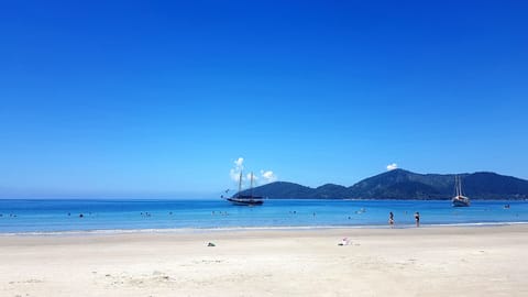 On the beach
