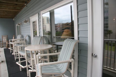 Balconies on both levels of the villa. Perfect place to enjoy  the ocean breeze.