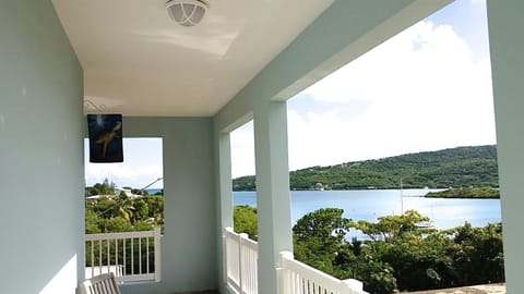 The view from the Seahorse balcony 