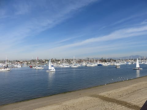 Bay across the street