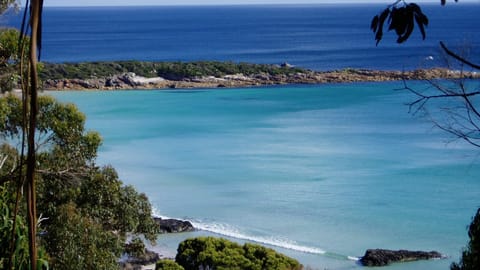 On the beach, sun loungers, beach towels