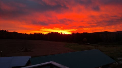 spectacular sun rise