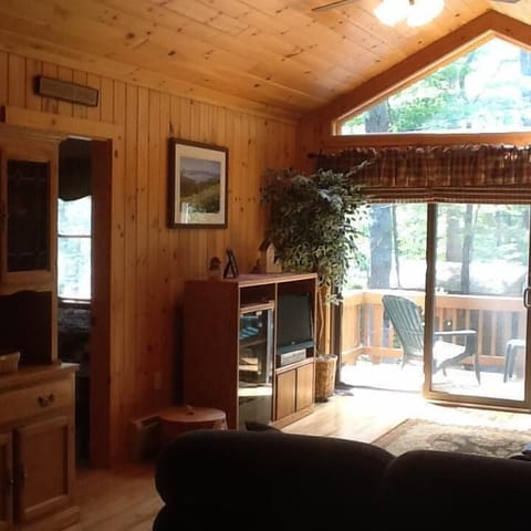 Smart TV, DVD player, music library, stereo