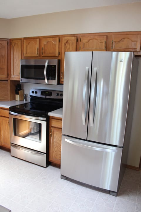 Newly updated kitchen appliances