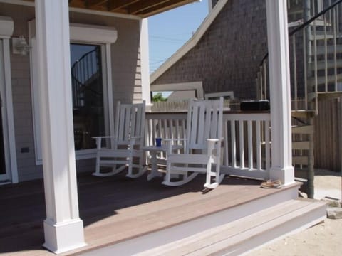 Private deck for unit (A)