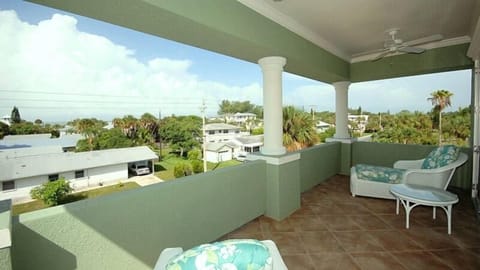 Private Balcony off Top Floor Master