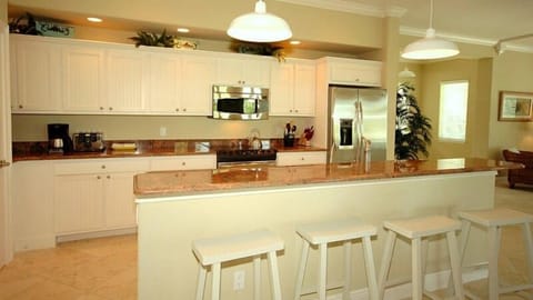 Sparkling Stainless Appliances, Exotic Granite