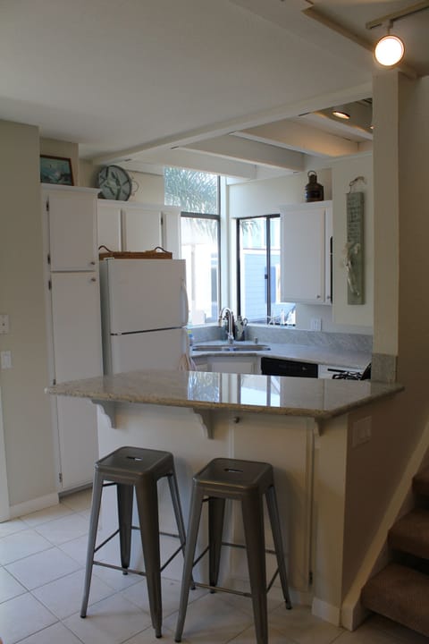 Kitchen with Bar Dining.