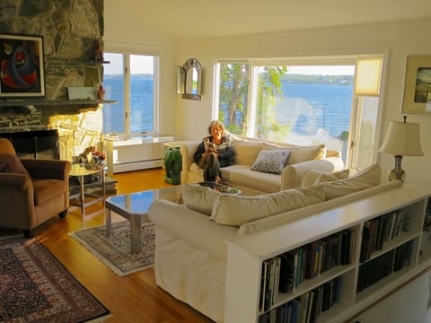 Big sky ocean views, from almost every room,  open floor plan seating for 12.