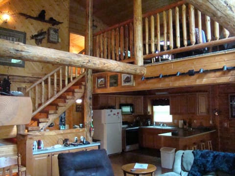 First floor and loft layout and decor