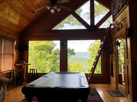 The view from the Game Room August 2022.