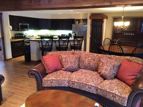 Kitchen from living room