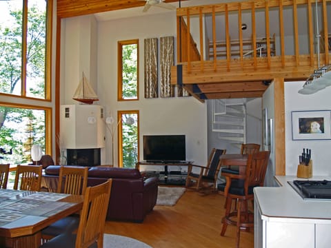 Great Room and Loft Area