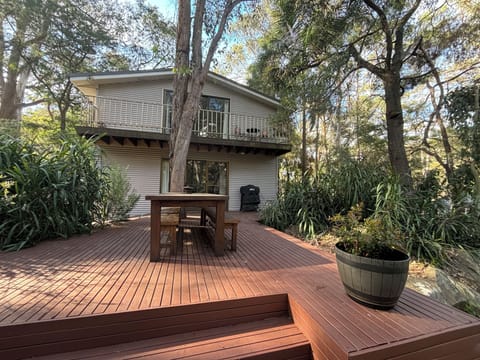 Ricky Glen with deck and bbq 