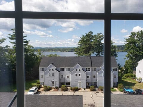 View from Master Bedroom into the lake
