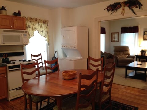 First floor Kitchen & washer /dryer.