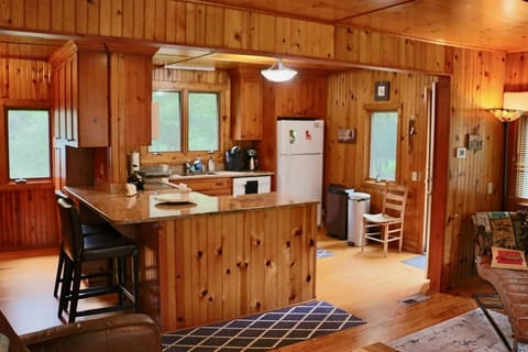 Kitchen, eating area