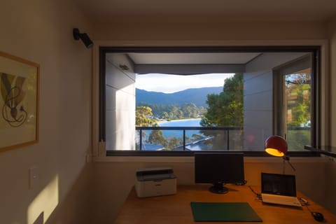 There's a dedicated study if a bit of work is needed, with views!