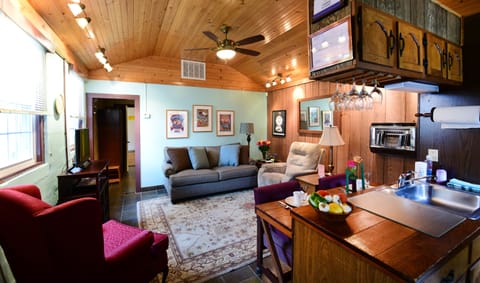 Another view of the living room, from a different angle.