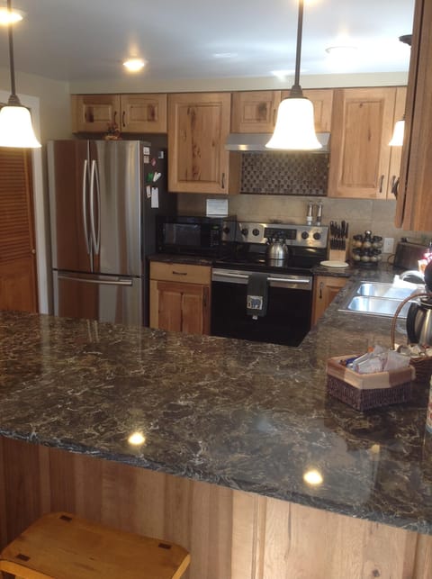 Kitchen from back door