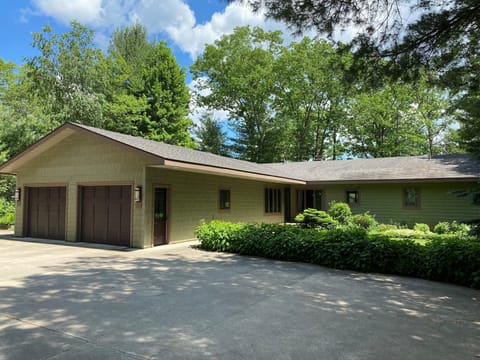 My home features two car garage and large driveway/parking area
