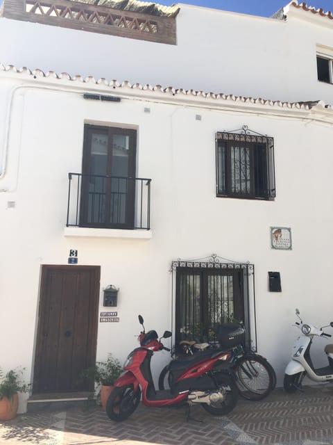 Entrance to the house