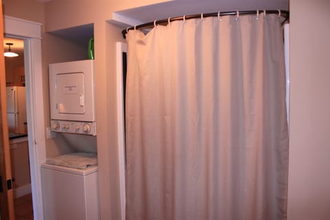 Shower and washer/dryer