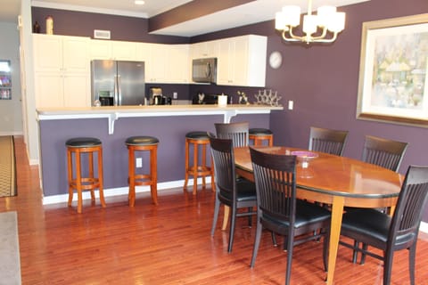Dining room and kitchen 