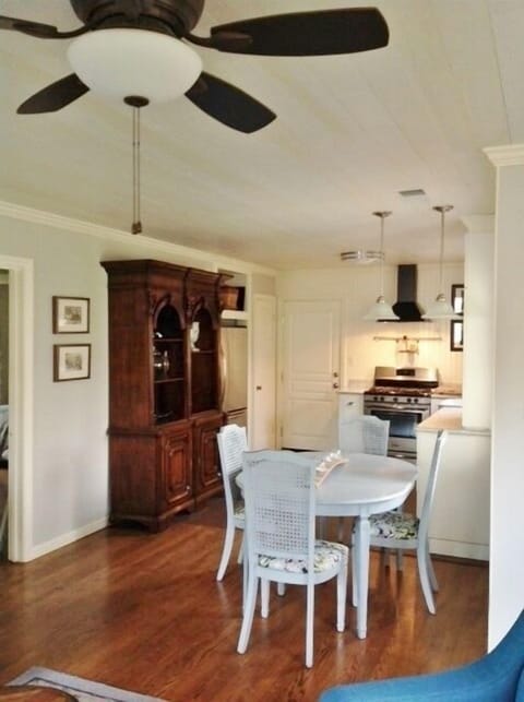 Open concept dining and kitchen