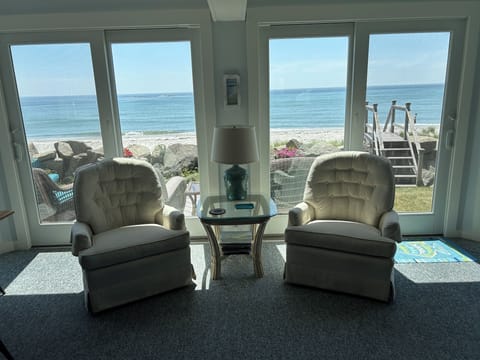 view from the living room