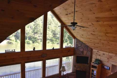Loft View of Living Room