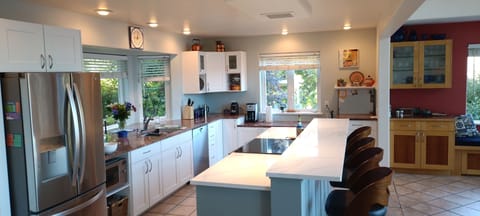 newly reno'd kitchen.