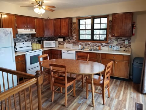 Kitchen, fully stocked