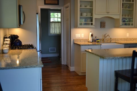 Laundry room and pantry off of the kitchen