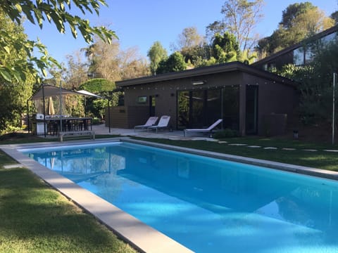 Poolside Cabana with outdoor bbq