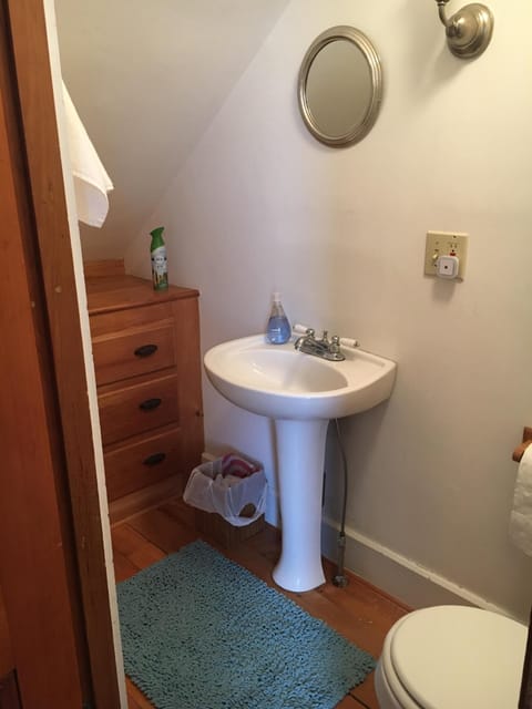 First floor half bath