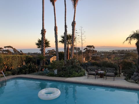 Sit back and relax watching the sunset.